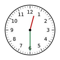 時鐘 00:30