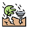 Disaster Prevention Strategy Icon